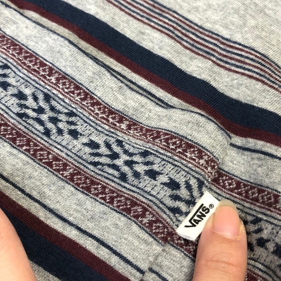 VANS "Too Fast" Stripe Pocket Tee Dress XS EUC - Picture 7 of 8